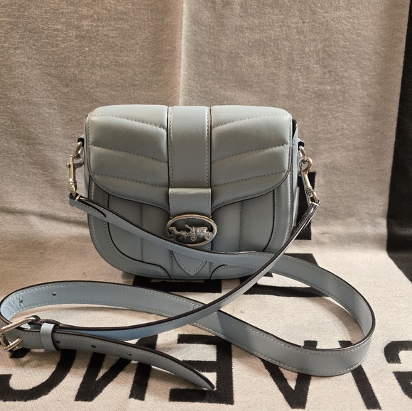 Coach Blue Crossbody Bag - Picture 1 of 10